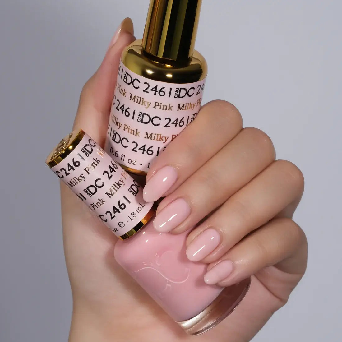 DND- DC Single Gel Polish Milky Pink #2461