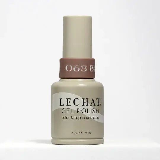 LeChat Gel Polish Color & Top One Coat Brongco 0.5 oz - #LG068 LeChat