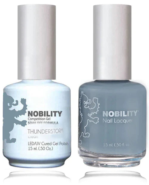 Lechat Nobility Gel Polish & Nail Lacquer - Thunderstorm 0.5 oz - #NBCS172 Nobility