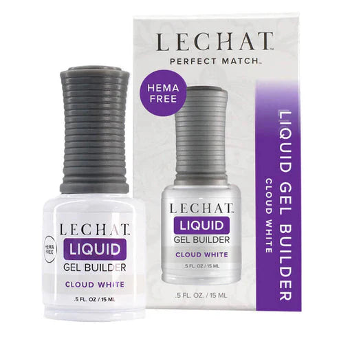 Lechat - Liquid Gel Builder Cloud White 0.5ml LeChat
