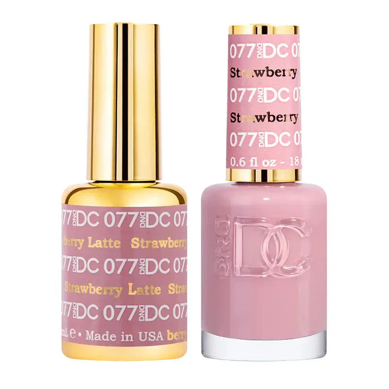 DND - DC Gelcolor Strawberry Latte #077 DND