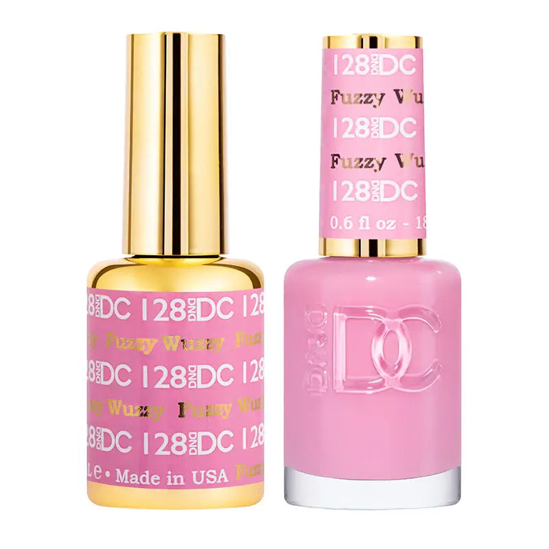 DND DC Gel Nail Polish -  Fuzzy Wuzzy #128 DND