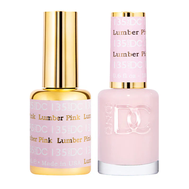 DND DC Gel Nail Polish -  Lumber Pink #135 DND