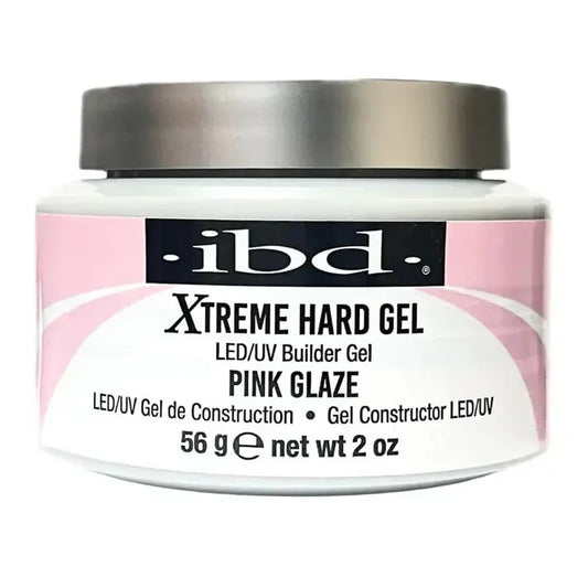 IBD Xtreme Hard Gel LED/UV Builder Gel - Pink Glaze 2oz #23622-18 ibd