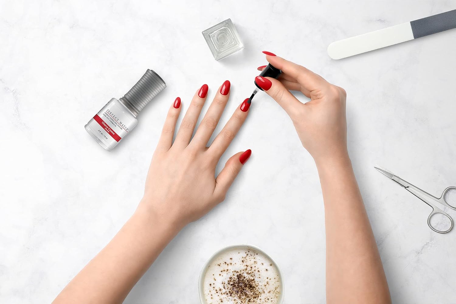 Lechat Perfect Match Gel Nail Polish - Cherry Cosmo 0.5 oz - #PMS001 LeChat