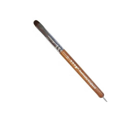 777 French Brush Red Wood Dotting Tool Size 16 Kolinsky