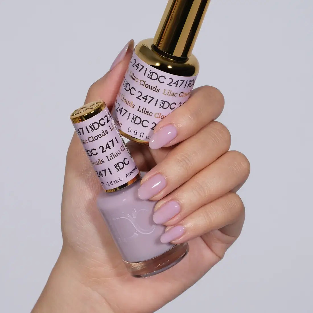 DND- DC Single Gel Polish Lilac Clouds #2471