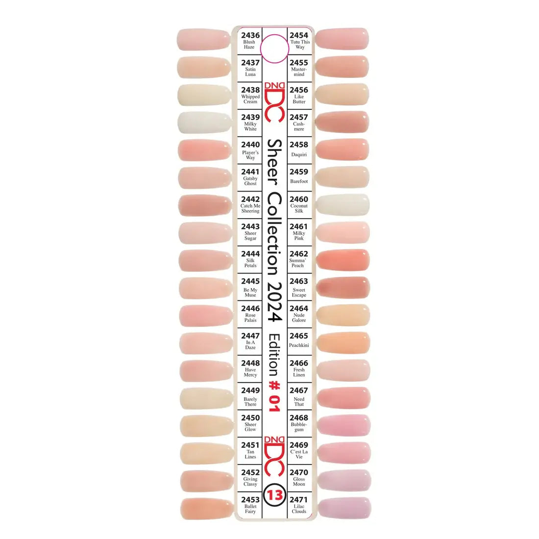 DND-DC Single Sheer Collection 36pcs