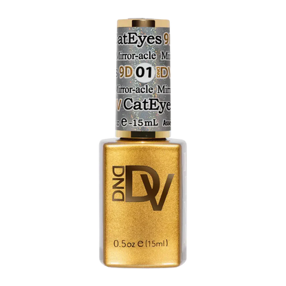 DND - Diva 9D Gelcolor Cat Eye Glassball #01 - Mirror-acle DND
