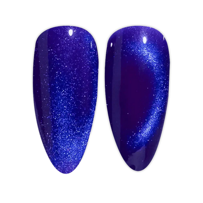 DND - Diva 9D Gelcolor Cat Eye Glassball #03 - Puma Purple DND