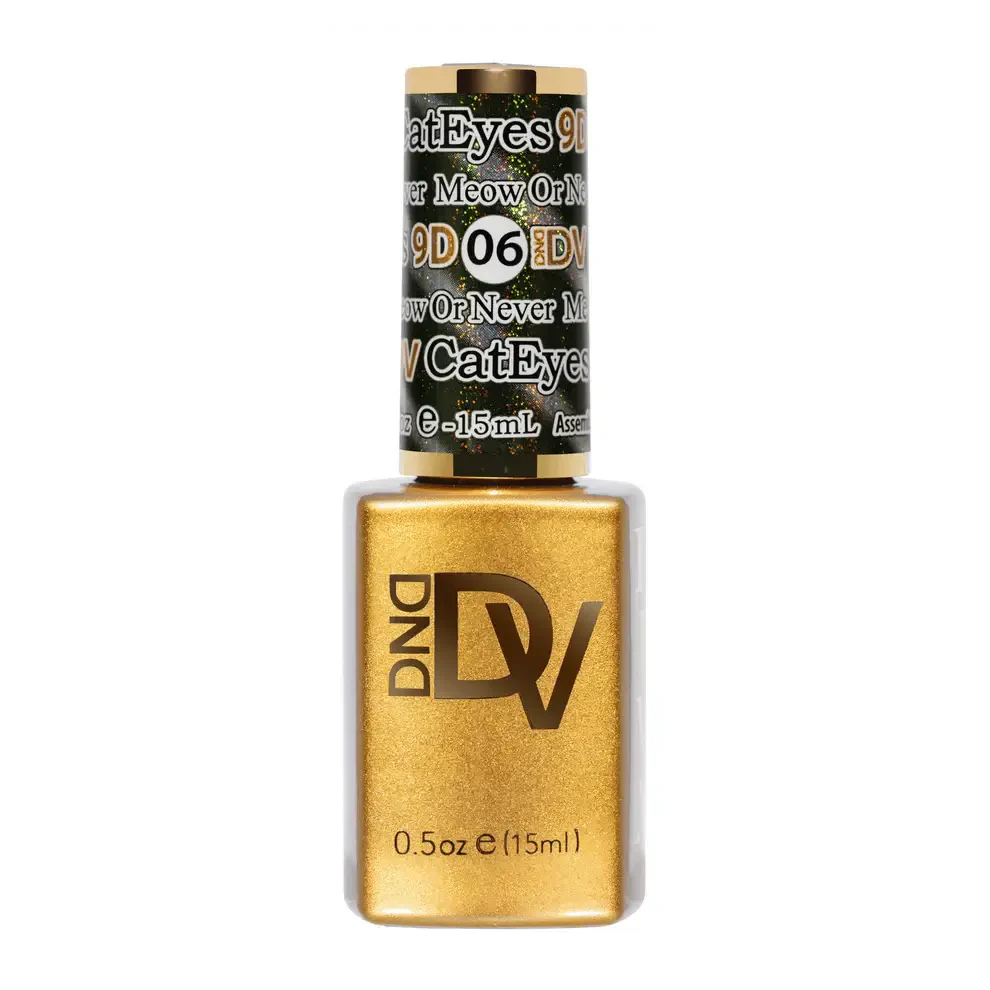 DND - Diva 9D Gelcolor Cat Eye Glassball #06 - Meow Or Never DND