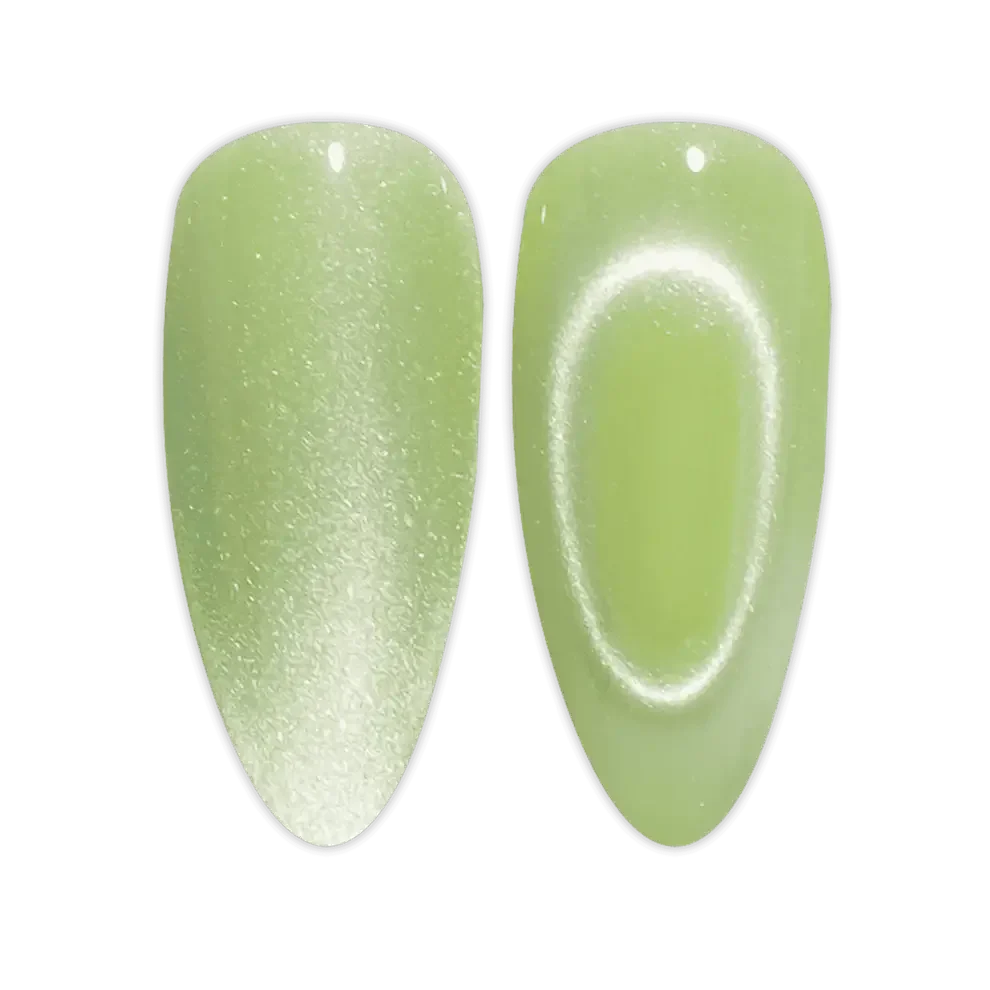 DND - Diva 9D Gelcolor Cat Eye Glassball #12 - Leafy Prowl DND