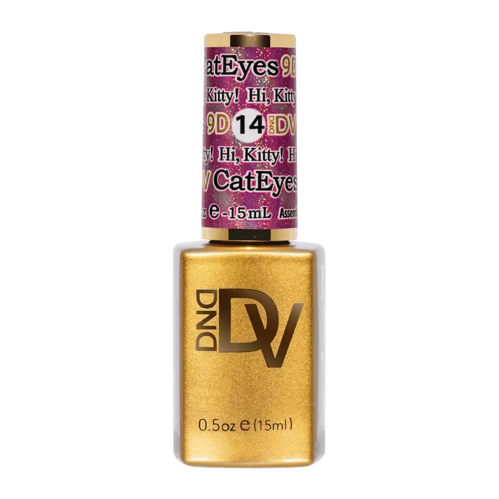 DND - Diva 9D Gelcolor Cat Eye Candy #14 - Hi, Kitty! DND