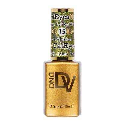 DND - Diva 9D Gelcolor Cat Eye Candy #15 - Lemon Whiskers DND