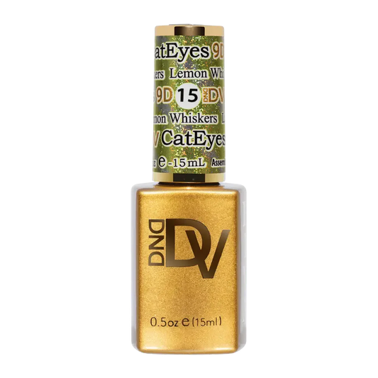 DND - Diva 9D Gelcolor Cat Eye Candy #15 - Lemon Whiskers DND