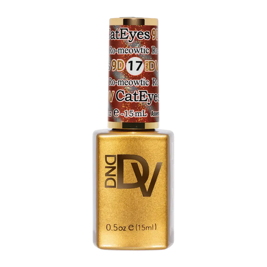 DND - Diva 9D Gelcolor Cat Eye Candy #17 - Ro-meowtic DND