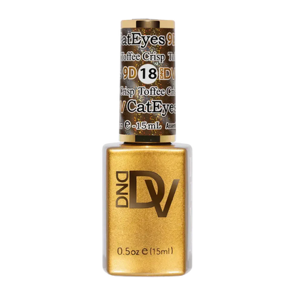 DND - Diva 9D Gelcolor Cat Eye Candy #18 - Toffee Crisp DND