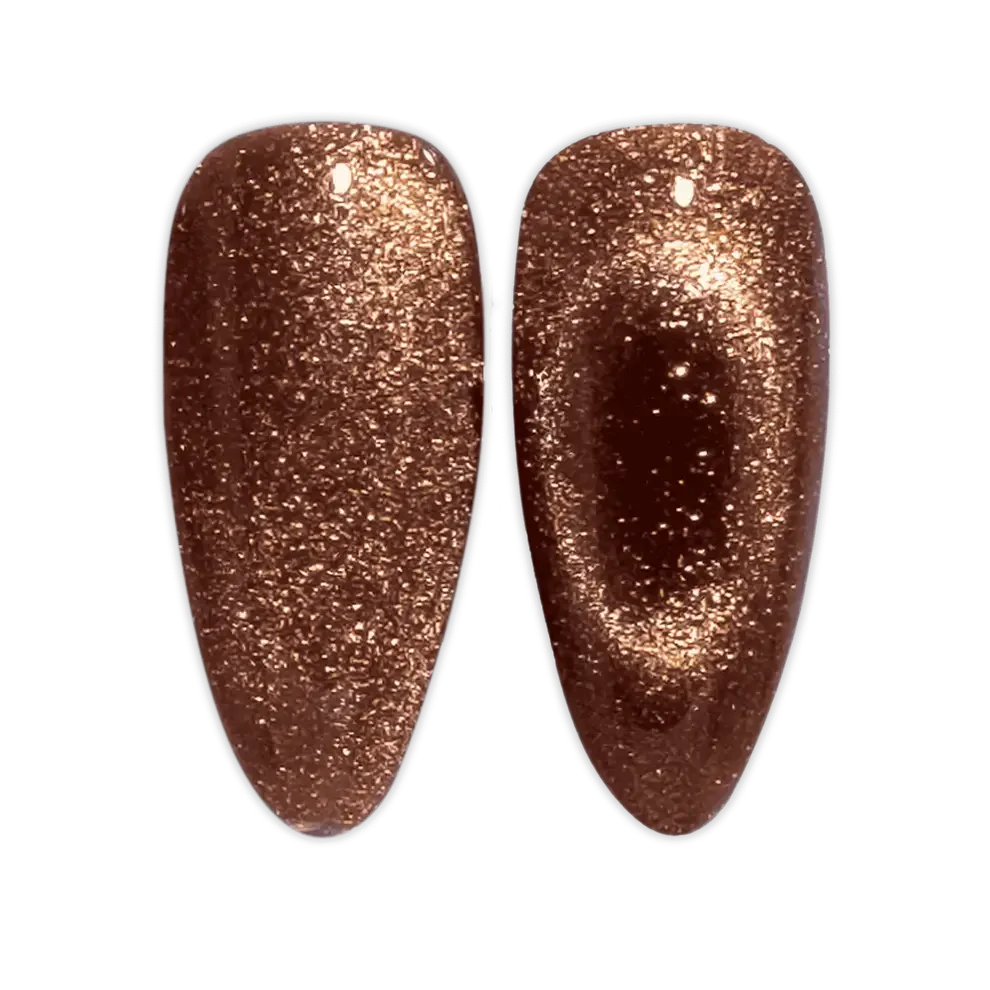 DND - Diva 9D Gelcolor Cat Eye Candy #18 - Toffee Crisp DND
