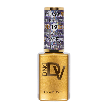 DND - Diva 9D Gelcolor Cat Eye Candy #19 - Wild Berry DND