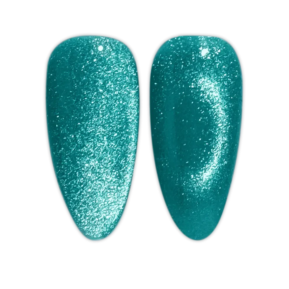 DND - Diva 9D Gelcolor Cat Eye Candy #20 - Leopard Mint DND