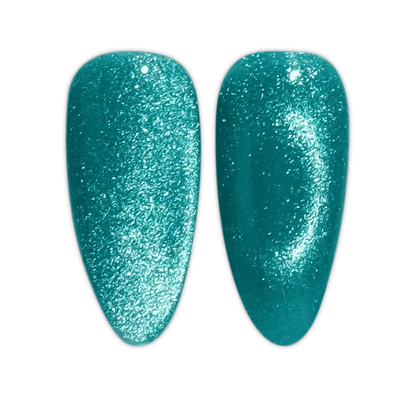 DND - Diva 9D Gelcolor Cat Eye Candy #20 - Leopard Mint DND