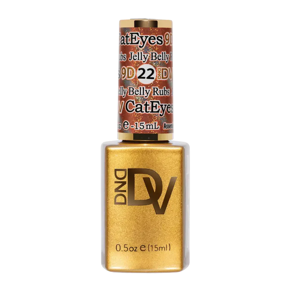 DND - Diva 9D Gelcolor Cat Eye Candy #22 - Jelly Belly Rubs DND