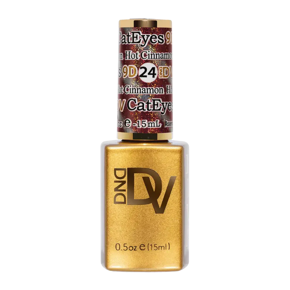 DND - Diva 9D Gelcolor Cat Eye Candy #24 - Hot Cinnamon DND