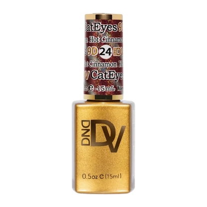 DND - Diva 9D Gelcolor Cat Eye Candy #24 - Hot Cinnamon DND