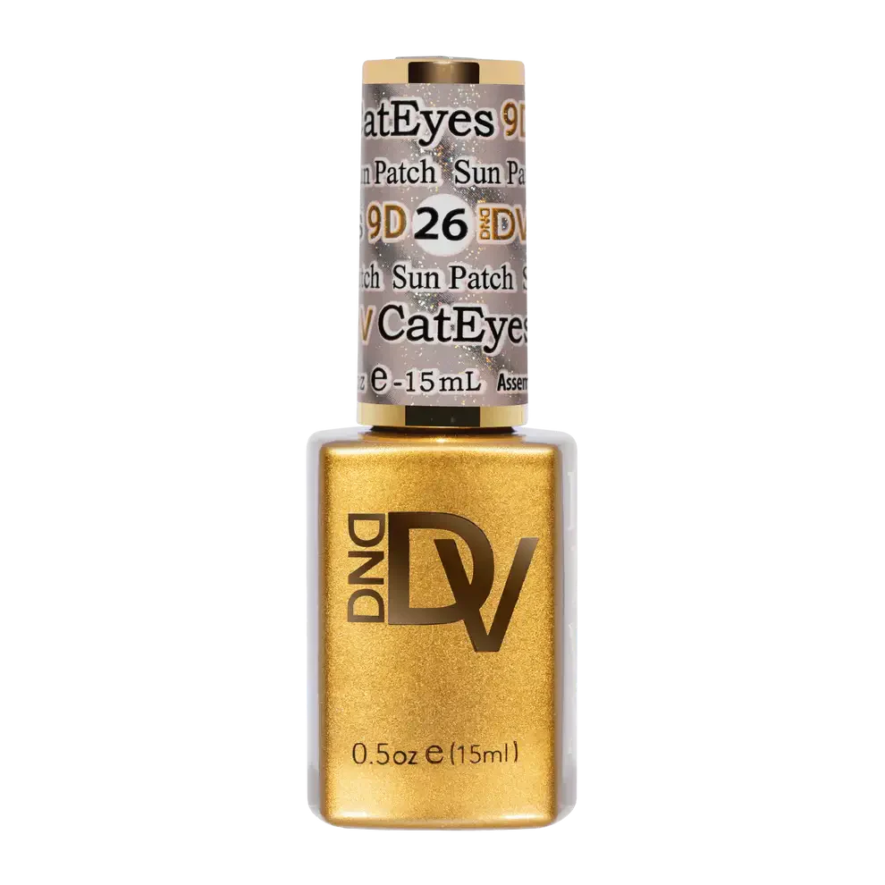 DND - Diva 9D Gelcolor Cat Eye Glassball #26 - Sun Patch DND