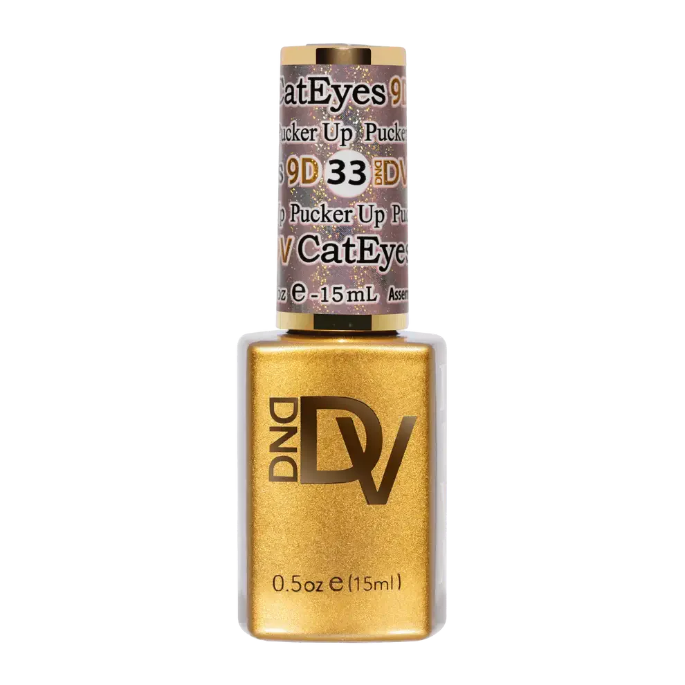 DND - Diva 9D Gelcolor Cat Eye Daydream #33 - Pucker Up DND