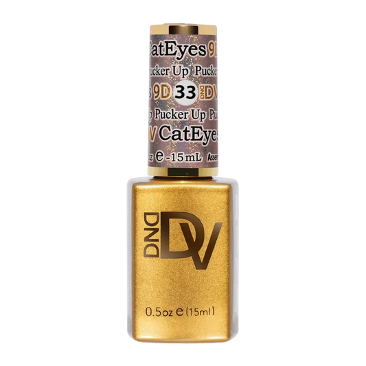 DND - Diva 9D Gelcolor Cat Eye Daydream #33 - Pucker Up DND