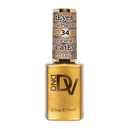 DND - Diva 9D Gelcolor Cat Eye Daydream #34 - Fur-st Place DND