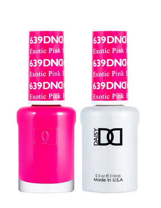 DND Gelcolor - Exotic Pink 0.5 oz - #639 DND