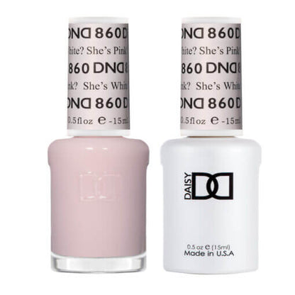 DND Gelcolor - She’s White? She’s Pink? #860 DND