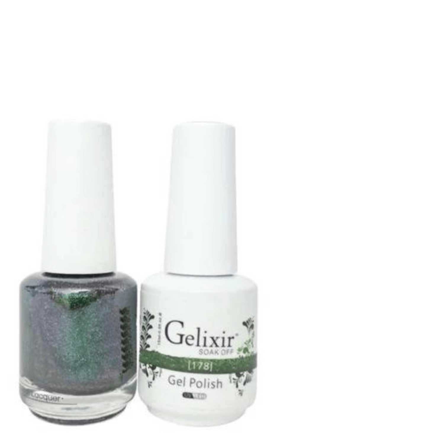 Gelixir Gel Polish & Nail Lacquer Duo - #178 Gelixir