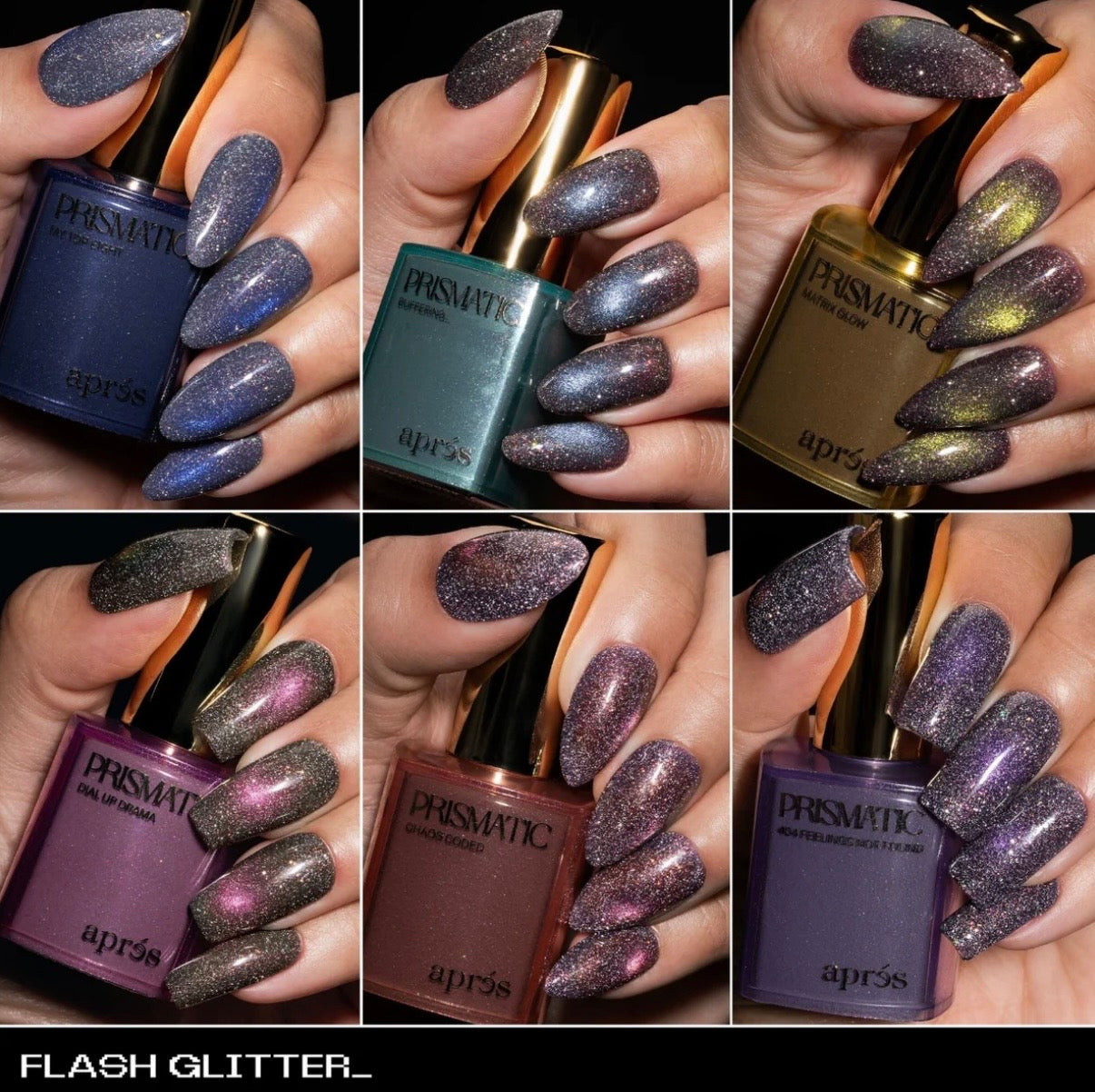 Apres | PRISMATIC HEMA FREE/TPO FREE Gel Polish Collection Apres