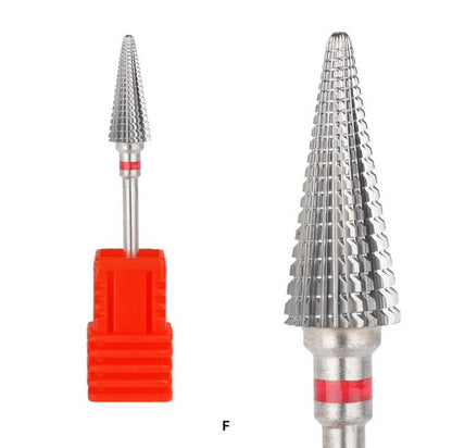 MN Beauty - Nail Shank Drill Bits Large Cone STPV 3/32