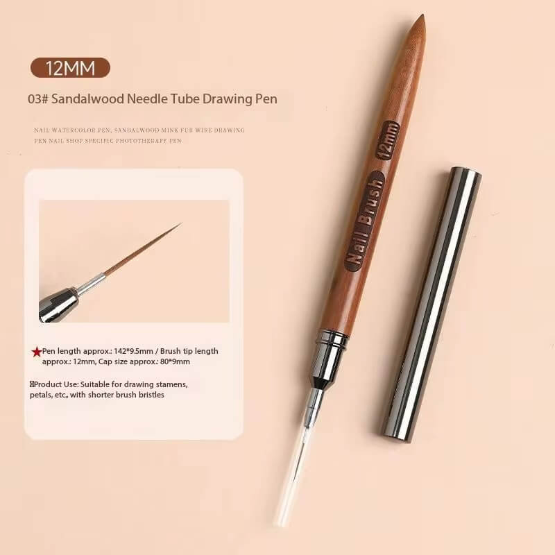 Medina - Nail Art Liner Brush 12mm #5385-5 Medina