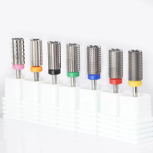 MN Beauty - Nail Drill Bit 5in1 Barrel TLR  3/32