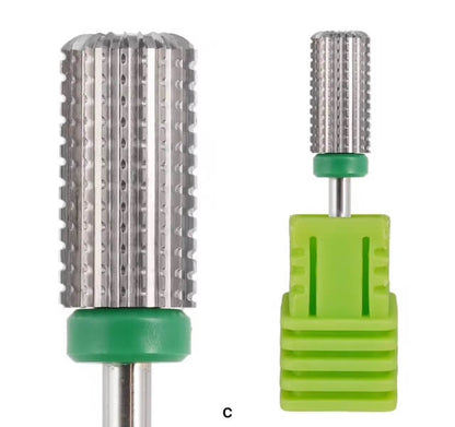 MN Beauty - Nail Drill Bit 5in1 Barrel TLR  3/32