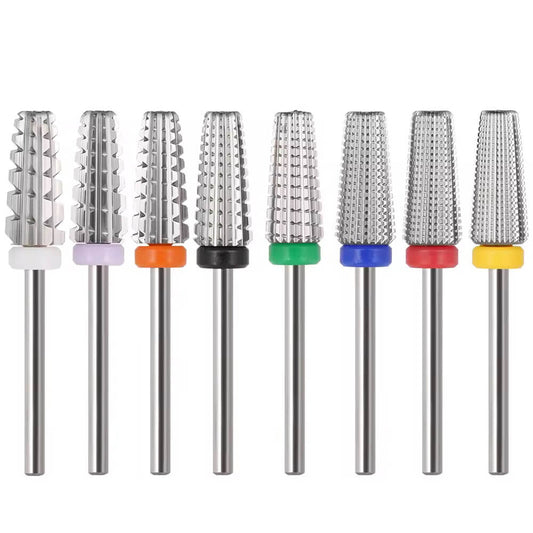MN Beauty Nail Drill Bit 5in1 Umbrella TLR 2XCoarse 3/32