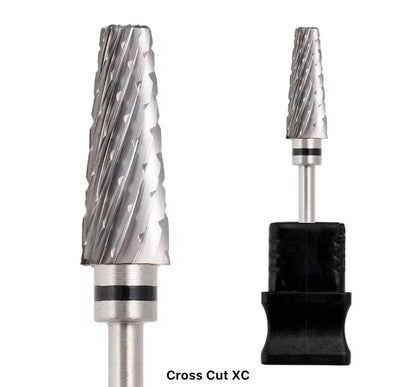 MN Beauty - Nail Drill Bit 5in1 Long Umbrella TLR 3/32
