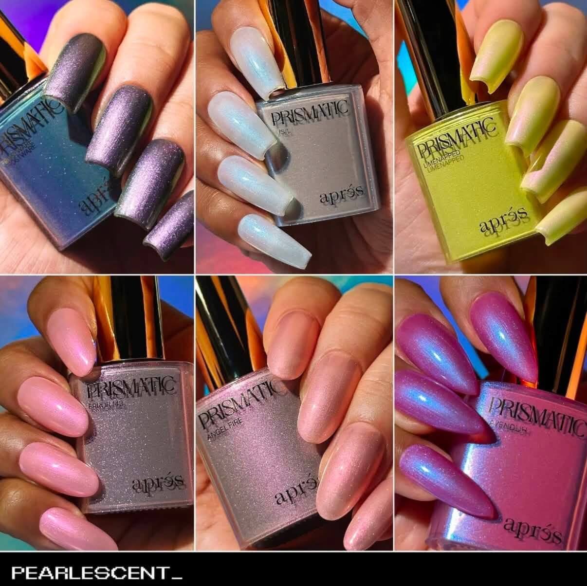 Apres Prismatic 6 Gel Couleur 1Set #P11 to #P16 Après