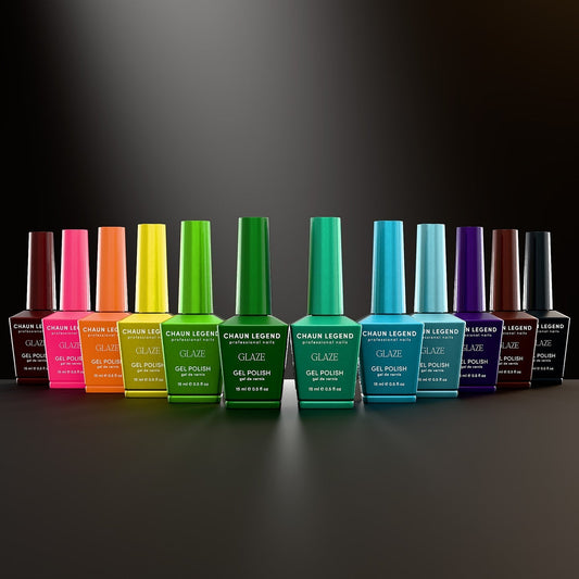 Chaun Legend Gelcolor - The Glaze Collection 12 Color Chaun Legend