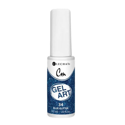 Lechat CM Gel Nail Art - Blue Glitter- #CMG34 Lechat