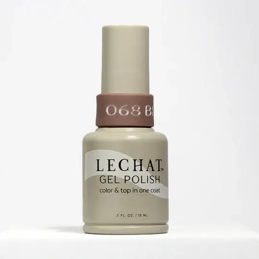 LeChat Gel Polish Color & Top One Coat Brongco 0.5 oz  - #LG068 LeChat