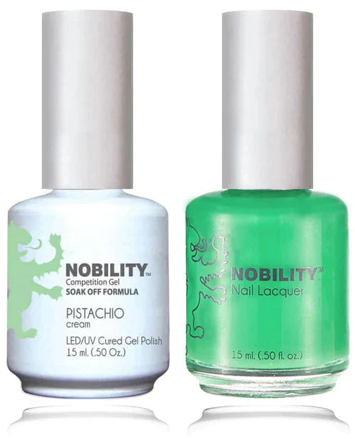 Lechat Nobility Gel Polish & Nail Lacquer - Pistachio 0.5 oz - #NBCS124 Nobility