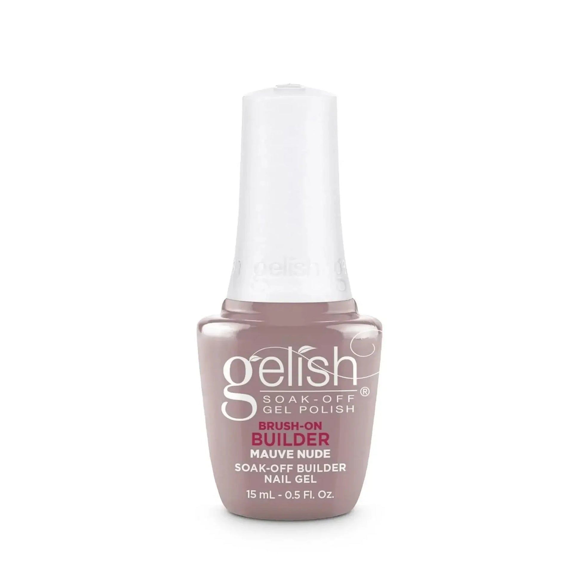 Gelish Brush-On Builder Mauve Nude, 0.5 fl. oz Gelish