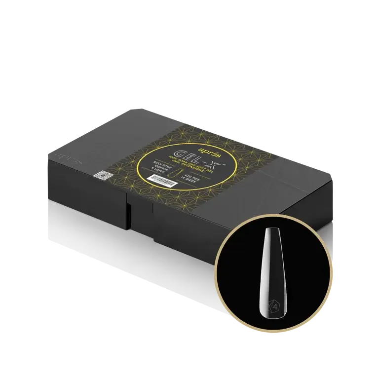 Apres Gel-X® Sculpted Coffin X Long Box of Tips - Pro (420pcs) Après