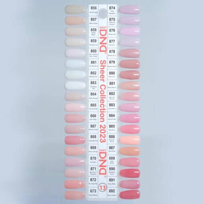DND Gelcolor - Sheer Collection – 36 Set DND